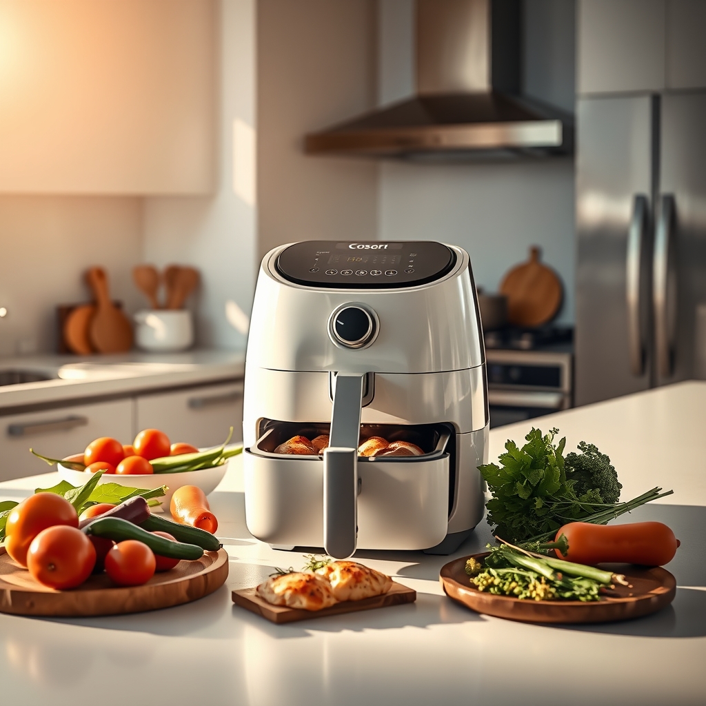 ceramic airfryer product view